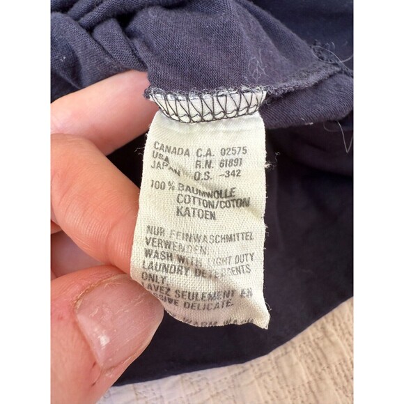 ESCADA Margaretha Ley Embroidered Bird Top Blouse |‎ Navy Blue | Womens Size 40 - Picture 9 of 16